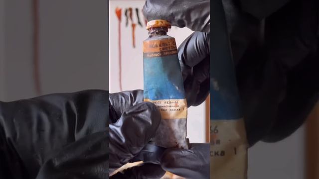 «Древние краски»: Винсент Ван Гог. Портрет старыми масляными красками. смотреть онлайн