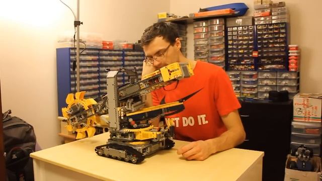 ЛЕГО Техник 42055 Роторный Экскаватор – Обзор 3 / LEGO Technic Bucket Wheel Excavator – Review 3 смотреть онлайн