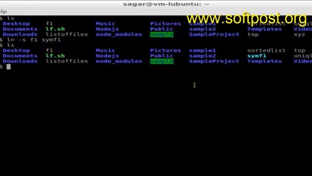 How to create a symbolic link to file in Bash смотреть онлайн