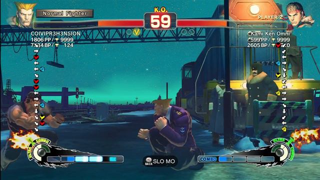 COIVIPR3H3NSION (Guile) vs Kami Ken Omni (Ryu) смотреть онлайн