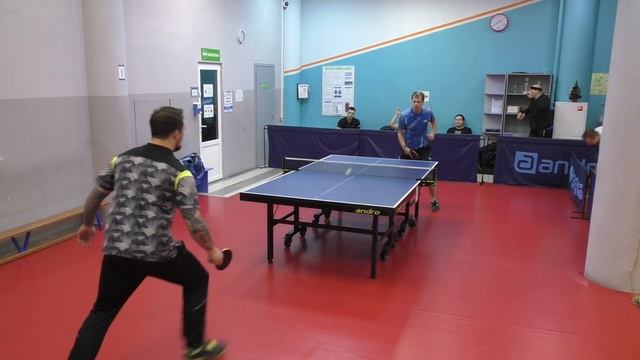 1/4 Сазонов А. - Остроумов Н. ТОП-16 ttplayspb настольный теннис в ТТКЛУБ table tennis game 07.01 смотреть онлайн