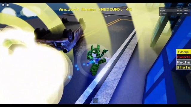 How to get Ancient Mech! - MEGA Boss Survival смотреть онлайн