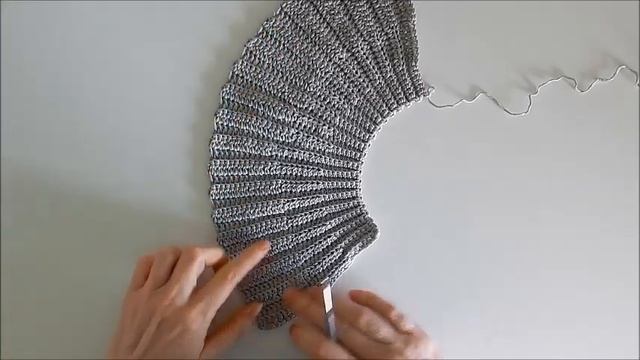 Как связать модный воротник крючком | Большой воротничок крючком | Мастер - класс для начинающих смотреть онлайн