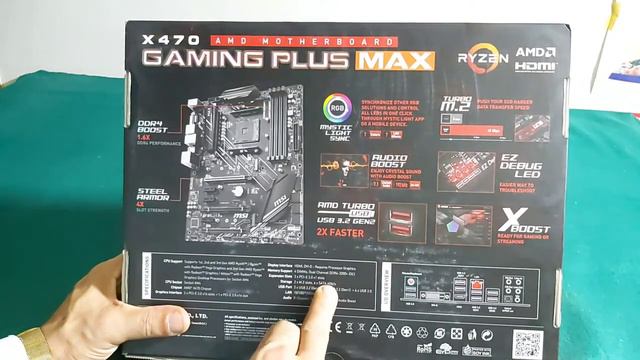 MSI X470 GAMING PLUS MAX UNBOXING AND REVIEW | GAMING PC MOTHERBOARD | BEST RYZEN MOBO | PC BUILD смотреть онлайн