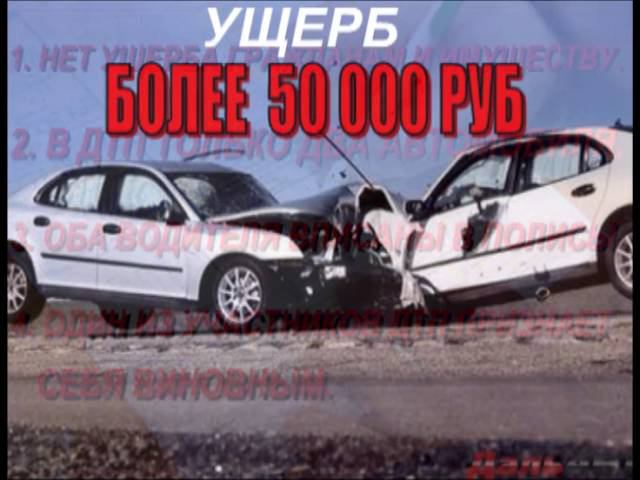 ЕВРОПРОТОКОЛ 2016. Порядок действий при ДТП, правила оформления европротокола