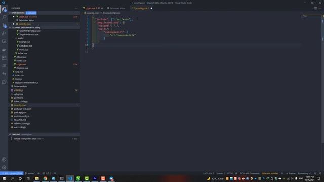 Vue auto import hint for components and goTo components with Vetor in vsCode смотреть онлайн