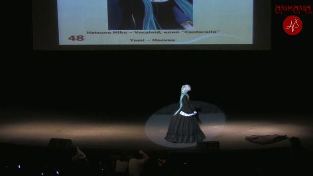 Animania 2010 Vocaloid Cantarella Hatsune Miku cosplay defile смотреть онлайн