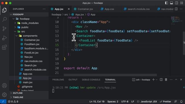 React For Beginners 56: Outer Container Component смотреть онлайн