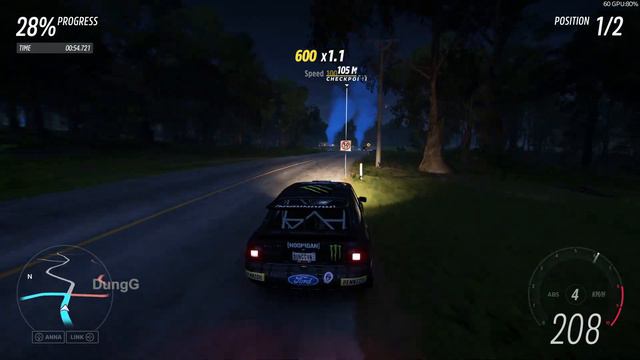 Forza Horizon 5 Polar Position Forzathon Daily Challenge Win a Midnight Battle смотреть онлайн