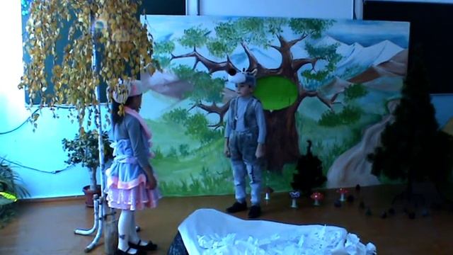 СОШ ст. Карланюрт "Инсценировка сказки Заюшкина избушка" ноябрь 2018 смотреть онлайн