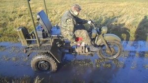 Почти вездеход! Трицикл с китайским двигателем