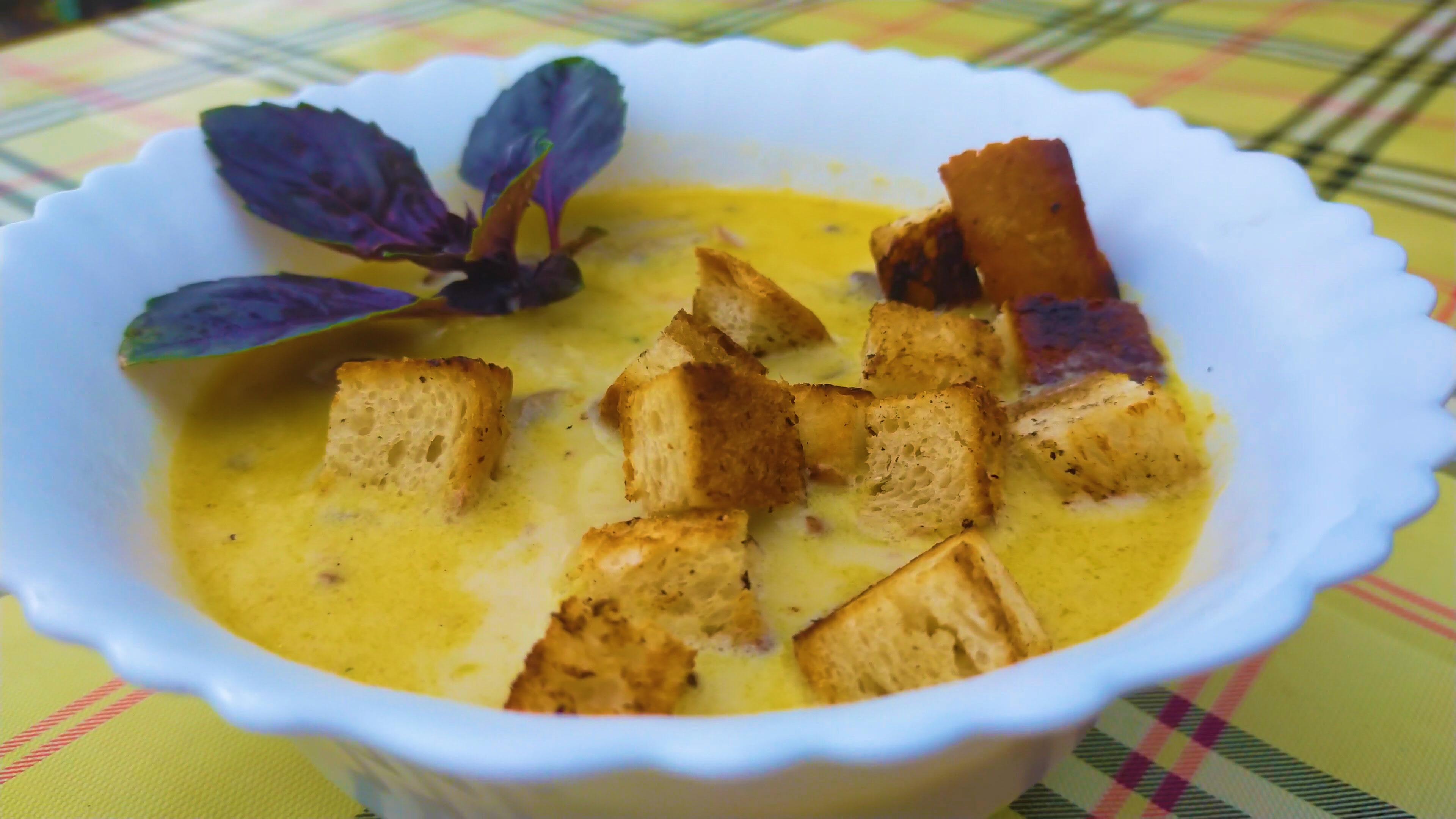 ПРИГОТОВИЛ  СЫРНЫЙ СУП С КОПЧЕНОЙ КУРИЦЕЙ В КАЗАНЕ НА КОСТРЕ!!!! #суп