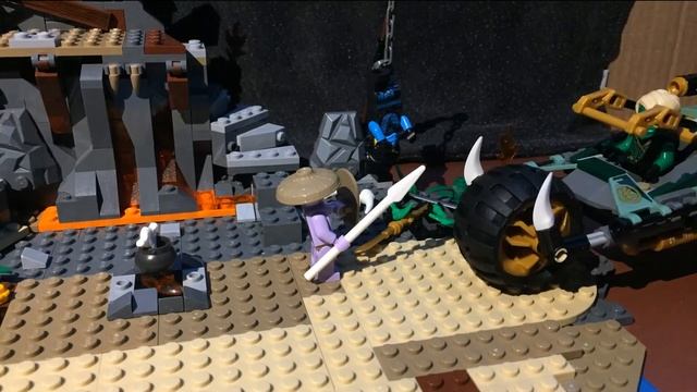 Борьба за Амулет бури | LEGO Ninjago "The Island" Stopmotion смотреть онлайн
