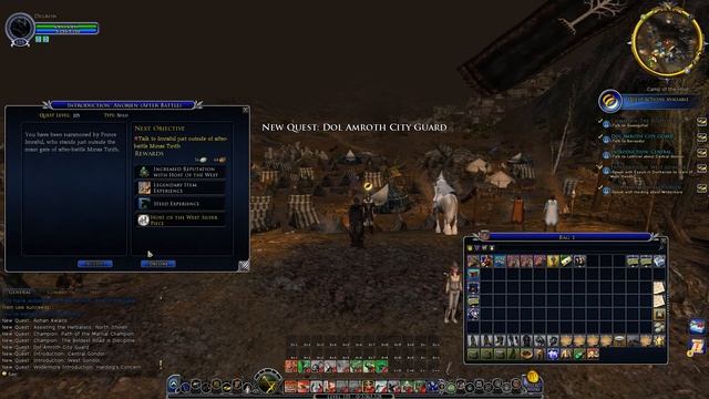 Using The Aria Of The Valar | Mordor Expansion | Lord Of The Rings Online смотреть онлайн