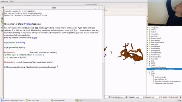 AutoGIS Lesson 6.1 - Python in QGIS; Processing toolbox & graphical modeller смотреть онлайн