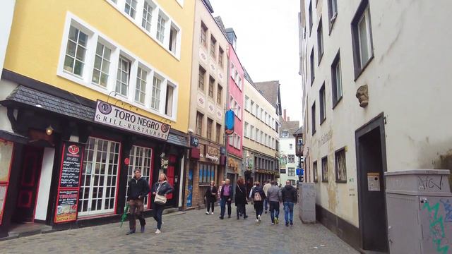 Walk in Cologne Germany - Прогулка по Кёльну, Германия смотреть онлайн