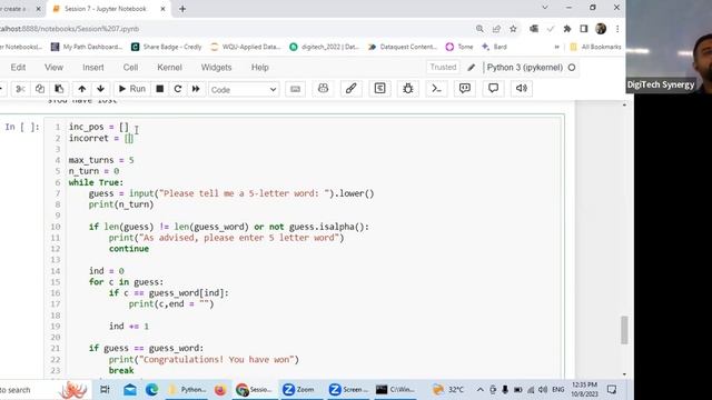 Session 7 - Python Dictionary Magic: Master Data Structures & Create a Fun Game! смотреть онлайн