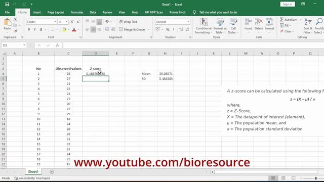 What is Z-Score? How to calculate Z-Score in Excel смотреть онлайн