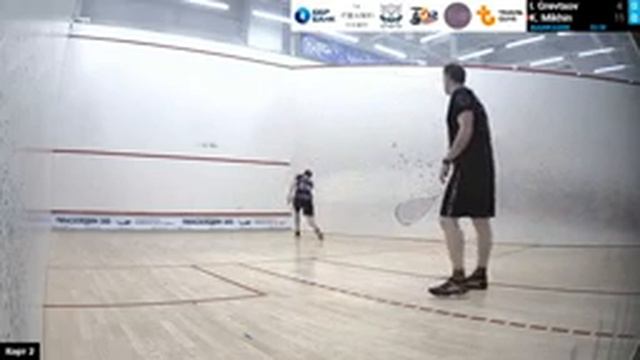 Дивизион 2 (B), 2-й корт, 4-й этап, ББР Банк Санкт-Петербург Сквош Серия, 18.12.2021 смотреть онлайн