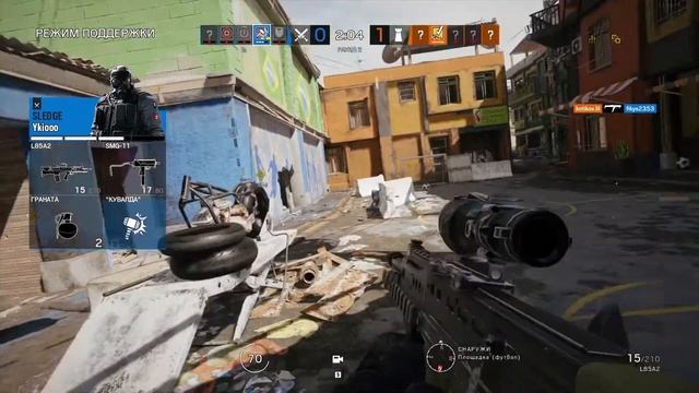 ТЫ ЗНАЕШЬ ЧТО ТАКОЕ БЕЗУМИЕ?!//Rainbow Six Siege смотреть онлайн