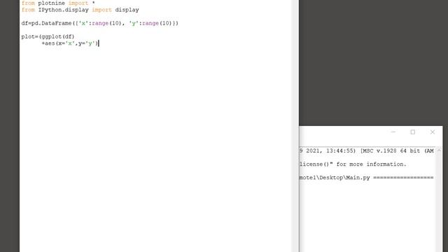 Python Plotnine - Scatter plot with regression смотреть онлайн