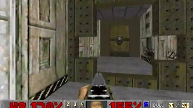 Ultimate Doom (100%) Walkthrough (E3M3: Pandemonium) смотреть онлайн