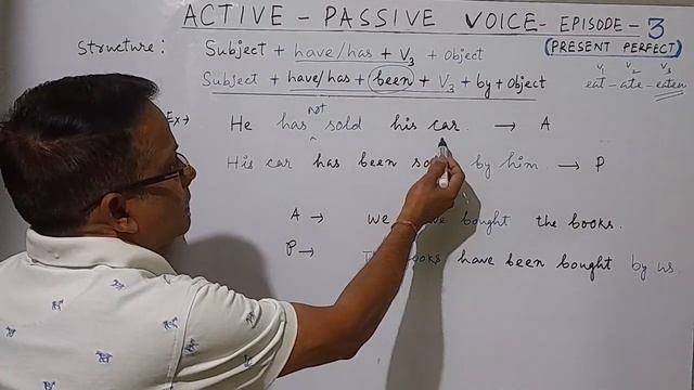 Active Passive Voice for Present Perfect Odia II Episode #3 смотреть онлайн