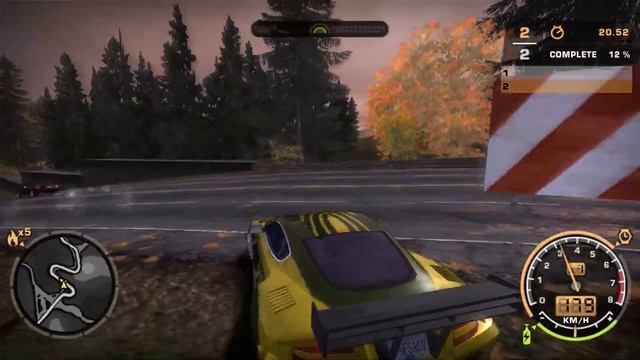 NFS Most Wanted - Aston Martin DB9 (Ronnie) vs. Mercedes-Benz SLR McLaren (Bull) смотреть онлайн