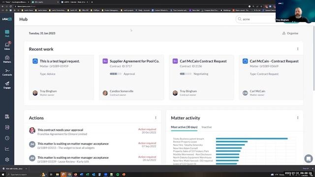 LegalTech Product Briefing | LawVu legal workspace for in-house legal teams by Theorem LTS смотреть онлайн