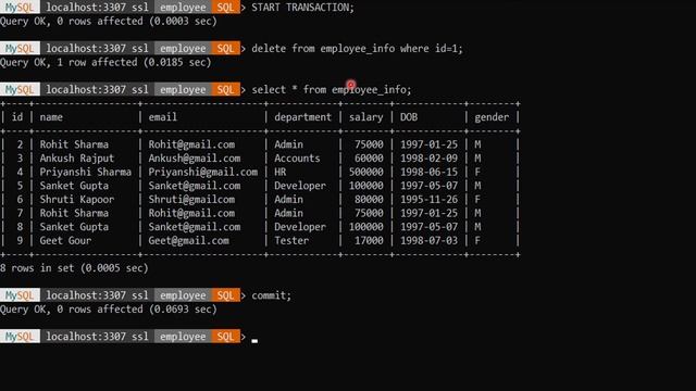 Difference Between DELETE, DROP and TRUNCATE | SQL | DBMS смотреть онлайн