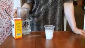 Веселая наука. Вулкан из соды и уксуса