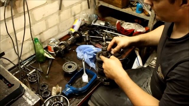 РЕМОНТ КПП ГАЗель (замена подшипников) смотреть онлайн