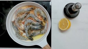 Как жарить креветки в панцире