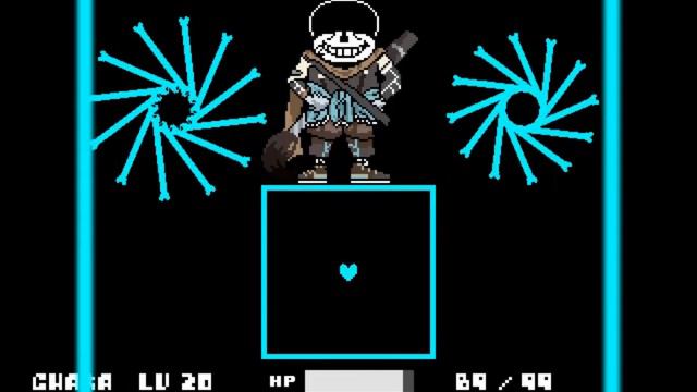 The End? Undertale Fangame INK!SANS Fight Phase 3 смотреть онлайн