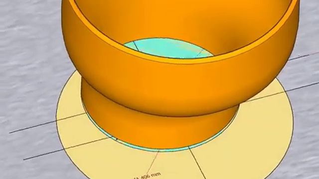 How to mark the center line of an eccentric reducer. Step by step method for beg смотреть онлайн