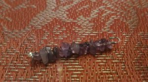 Серьги из крошки для любимой крошки.