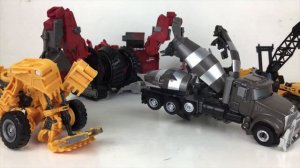Transformers Revenge Of The Fallen (Studio Series) Devastator Stop Motion