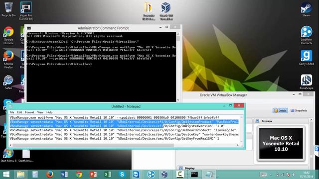 How To Install Mac OS X Yosemite 10.10 Retail On VirtualBox смотреть онлайн