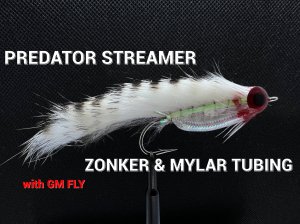 Стример для ловли хищника Predator Streamer Как связать от GM FLY