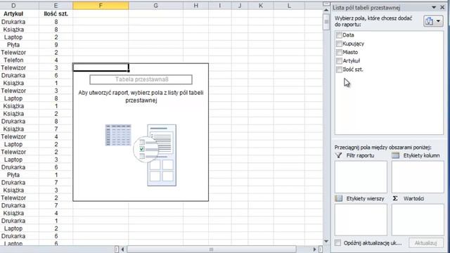 EXCEL - efektywne analizy przy użyciu tabeli przestawnych смотреть онлайн
