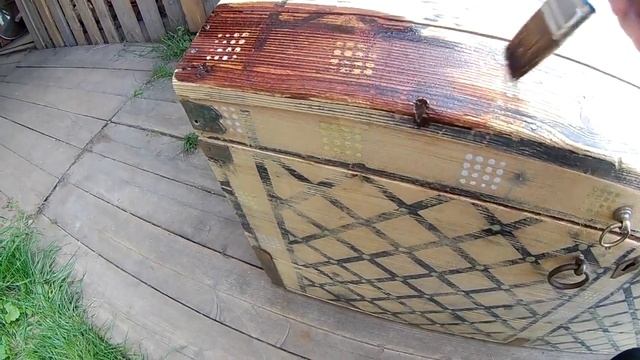 реставрация старого сундука,вторая жизнь старых вещей смотреть онлайн