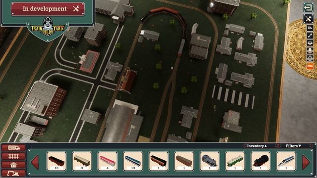 Train Yard Builder - Development Gameplay
