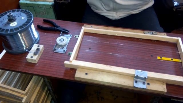 Проволока Фехраль. Станок для натяжки смотреть онлайн