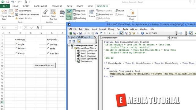 Microsoft Excel Visual Basic for Aplications VBA Tutorial 38 Compliance Checker for your Forms смотреть онлайн
