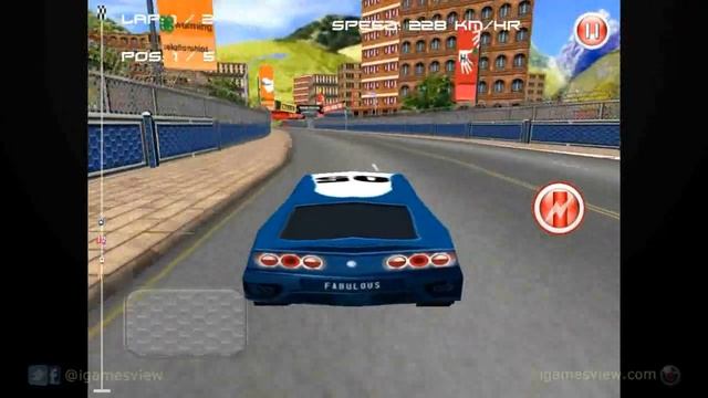 Redline Race ( 3D Car Racing Game / Games ) - iPhone & iPad Gameplay Video смотреть онлайн