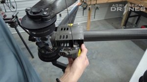 How to remove a DJI Agras T40 ESC and Motor
