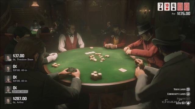 RDR2: Riverboat Poker Game Heist with Trelawny, Javier, & Strauss (All Cutscenes) смотреть онлайн