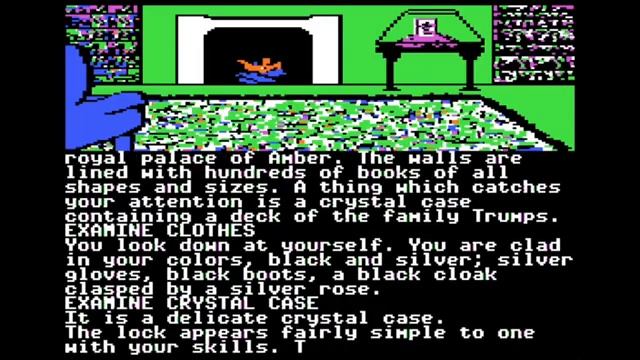 Nine Princes in Amber walkthrough (Apple II - Telarium) смотреть онлайн