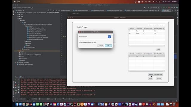 (WGU) C482 - Deleting Product & Exit Button Demonstration смотреть онлайн