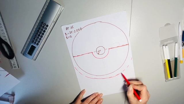 Как раскроить юбку солнце или полусолнце, в том числе с цельнокроеными карманами смотреть онлайн